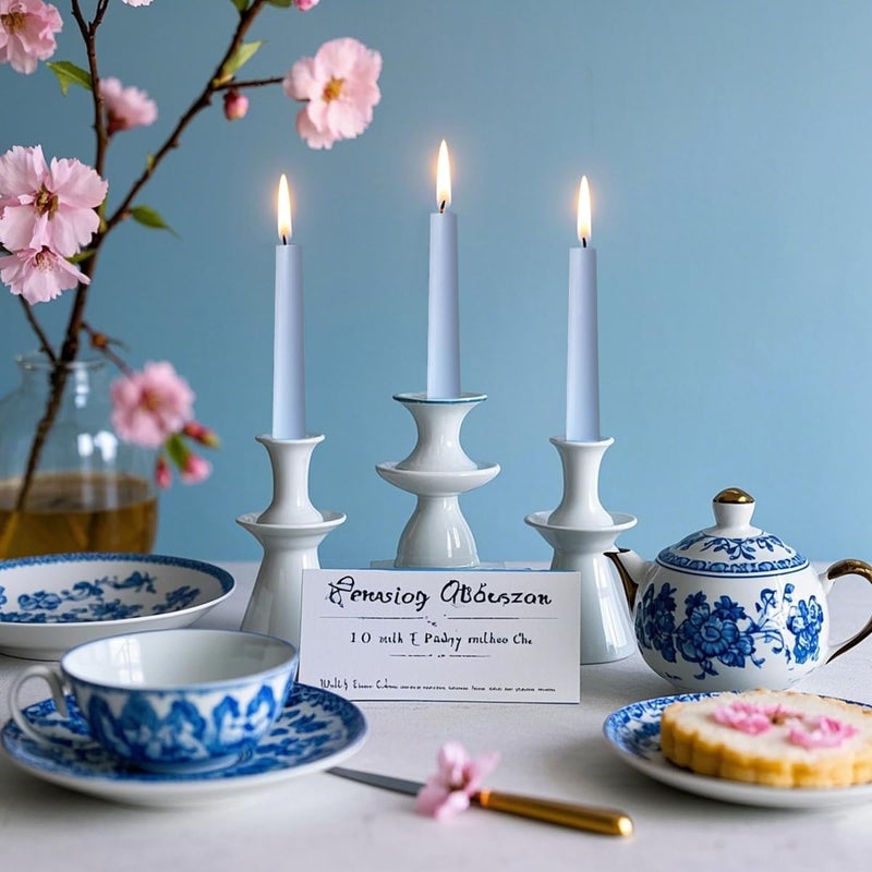Sihuida 12-Pack Pale Blue Taper Candles, 10 Inch Unscented Dripless Candlesticks, Long-Lasting Burn Time of 6-7 Hours, Perfect for Home Décor Weddings Babyshower and Events - Image 2
